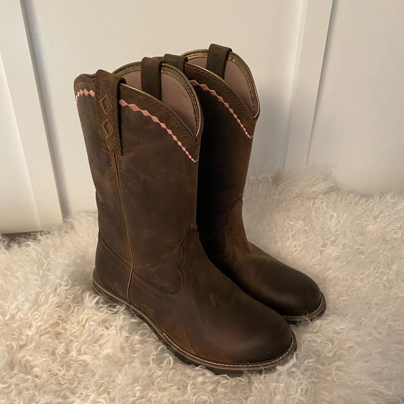 unbridled roper western boot